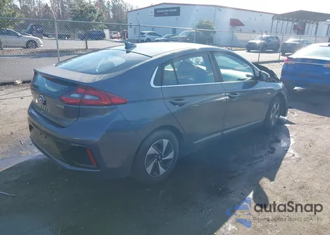 2019 Hyundai Ioniq Hybrid Sel из США, поврежденный, VIN KMHC75LC6KU117973
